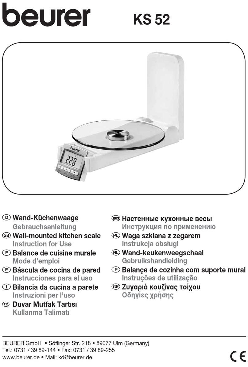 Beurer KS 52 Instructions for use