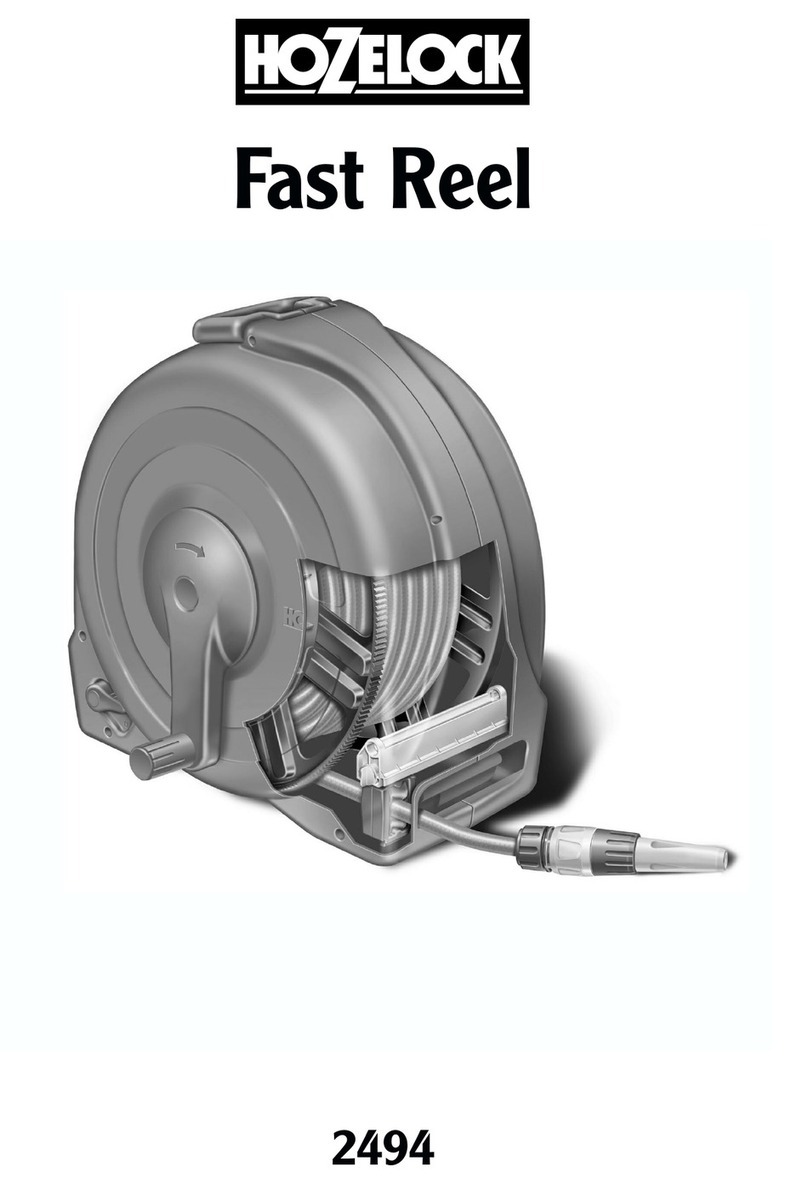Hozelock Fast Reel 2494 Instruction Manual