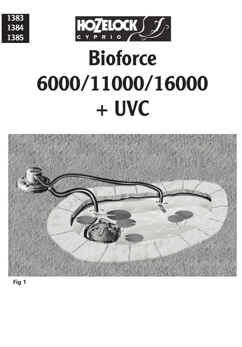 Hozelock Cyprio Bioforce Series manual
