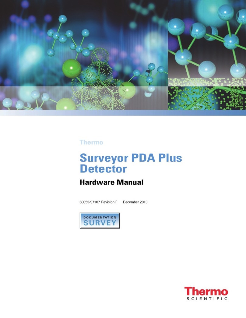 Thermo Scientific Surveyor PDA Plus User manual