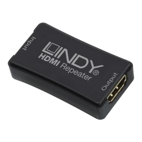 Lindy 38015 User manual