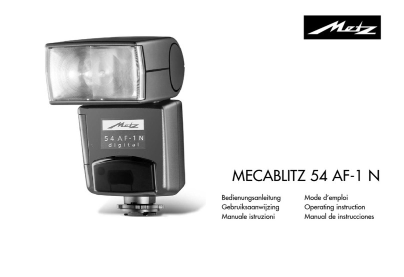 Metz MECABLITZ 54 AF-1 N User manual