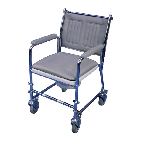 aidapt Linton Mobile Commode Series Manual