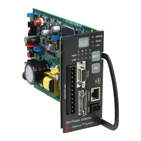 OPTICOM 764 installation manual