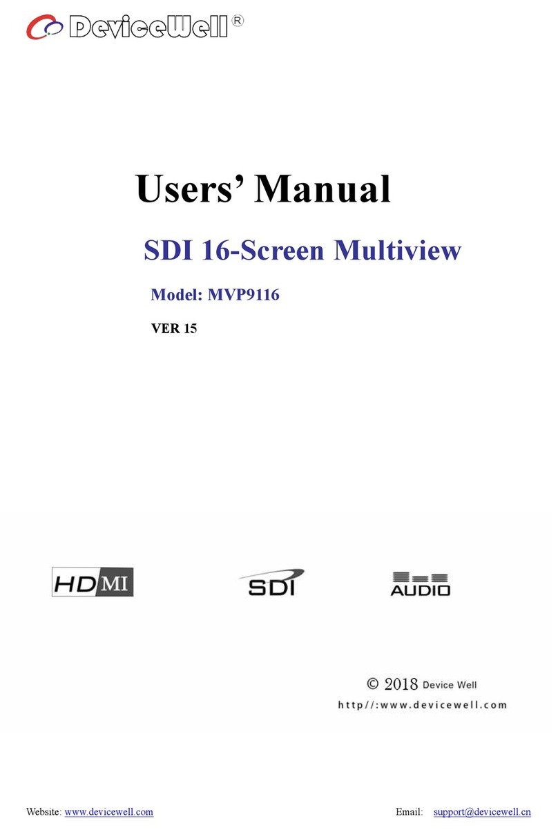 DeviceWell MVP9116 user manual