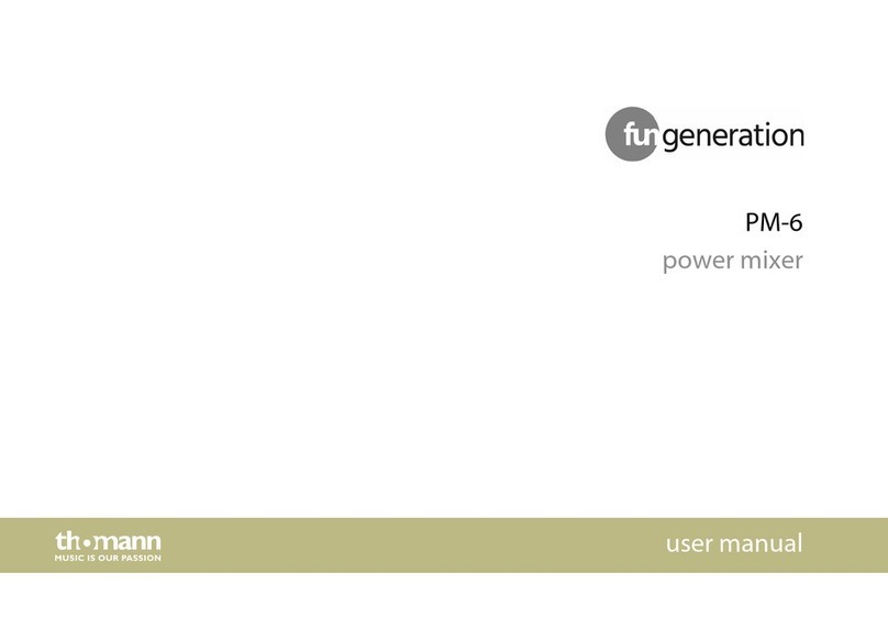 thomann Fun Generation PM-6 user manual