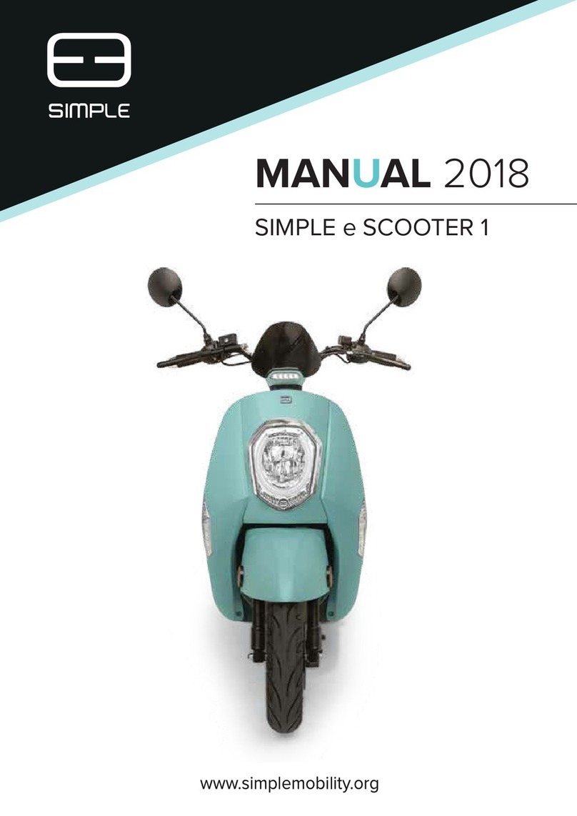 Simple e SCOOTER 1 manual