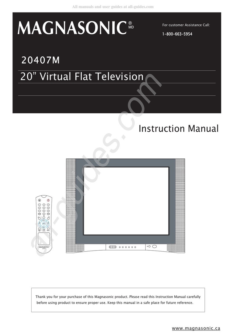 Magnasonic 20407M User manual