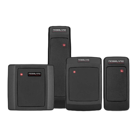 Rosslare MIFARE Classic AY 5B Series installation manual