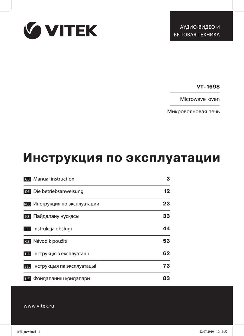 Vitek VT-169B User manual