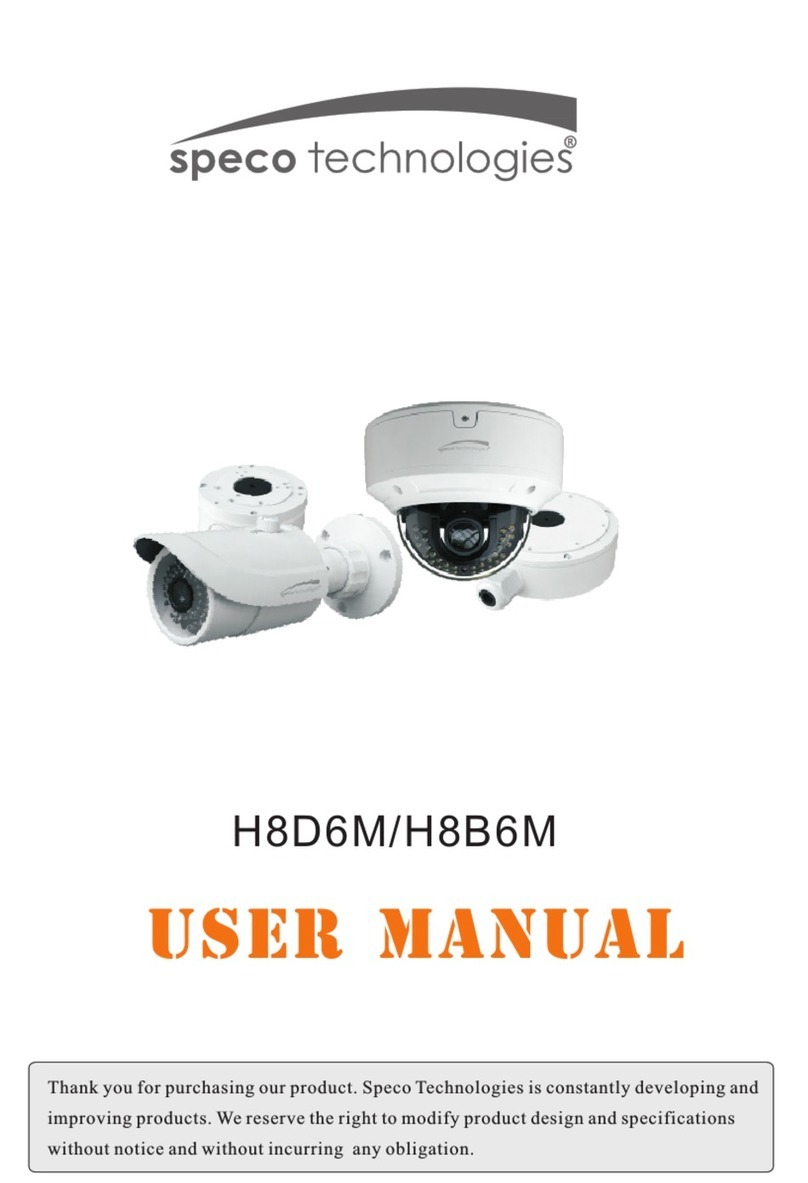 Speco H8D6M user manual