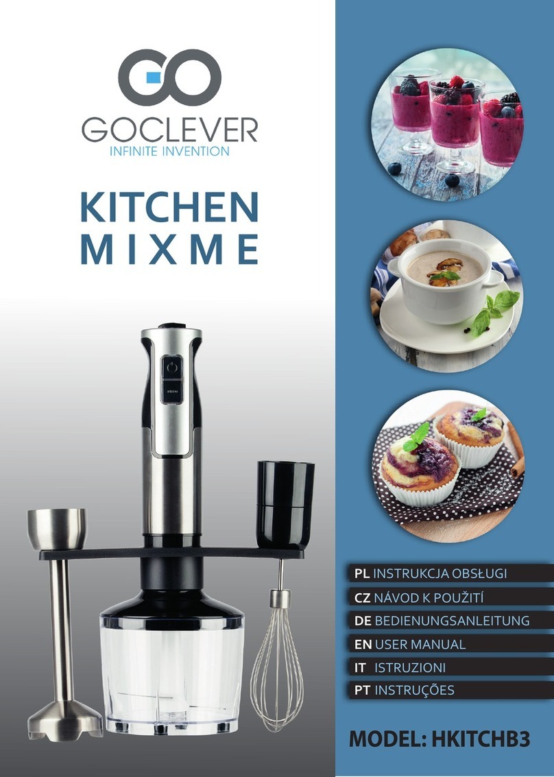 Goclever KITCHEN MIXME HKITCHB3 user manual