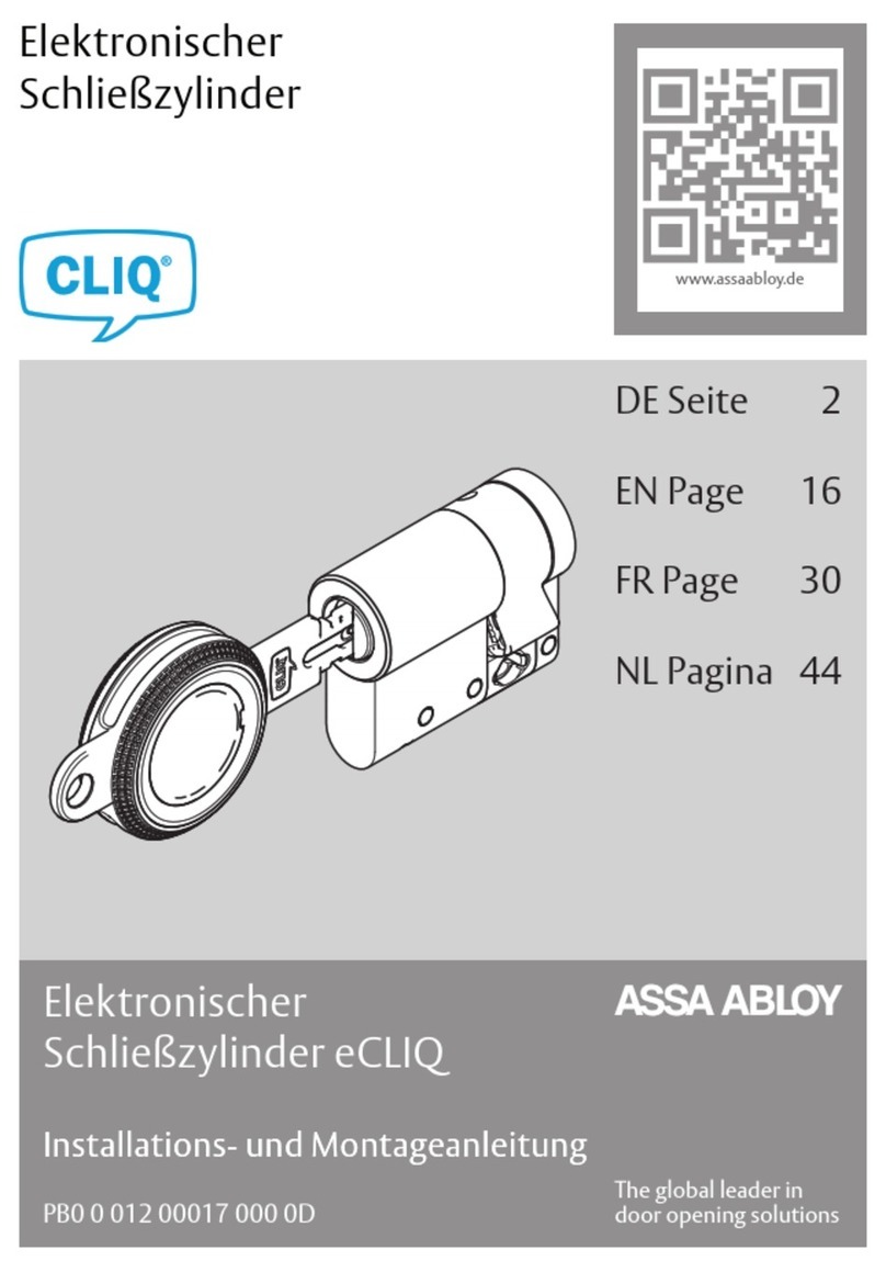 Assa Abloy eCLIQ manual