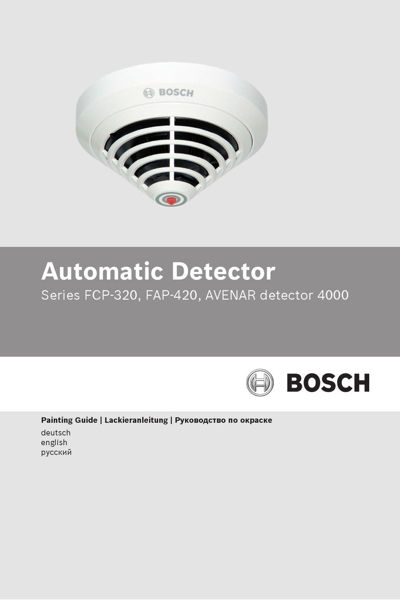Bosch FCP-320 Series User manual