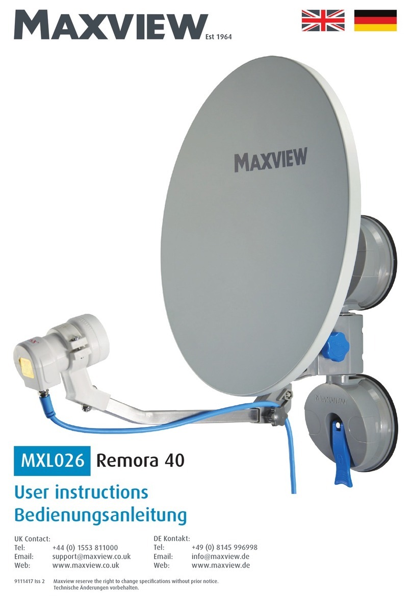 Maxview Remora 40 MXL026 User instructions