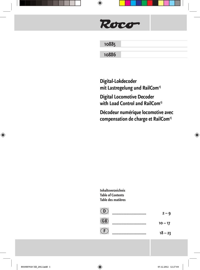 roco 10885 User manual