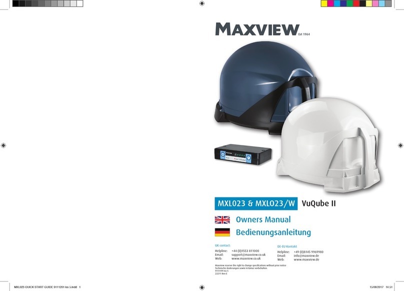 Maxview VuQube II MXLO23/W owner's manual