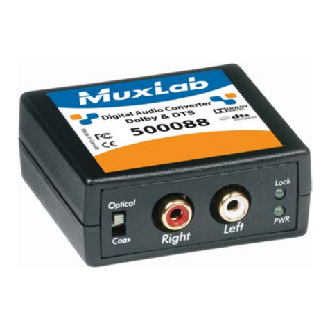 MuxLab 500088 quick start guide