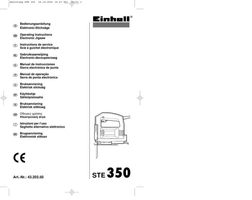 EINHELL STE 350 User manual