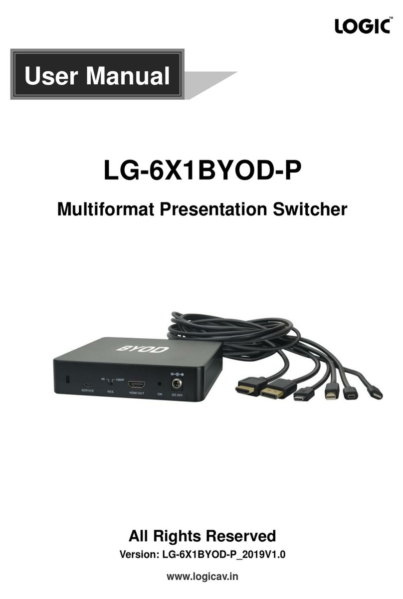 Logic LG-6X1BYOD-P user manual