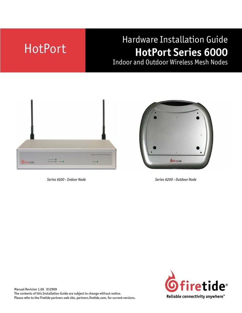Firetide HotPort 6100 Series Manual