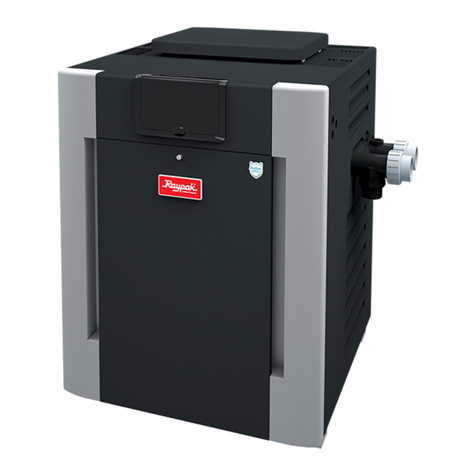 Raypak Low NOx Series Installation and operation manual