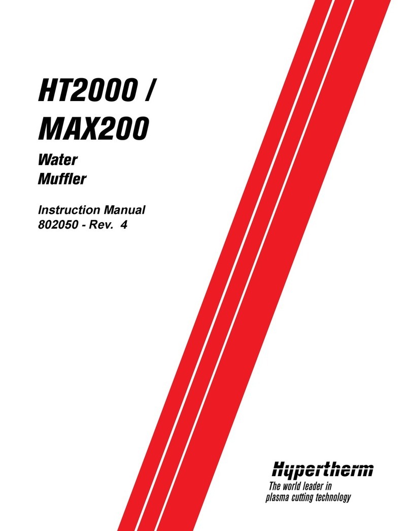 Hypertherm HT2000 instruction manual