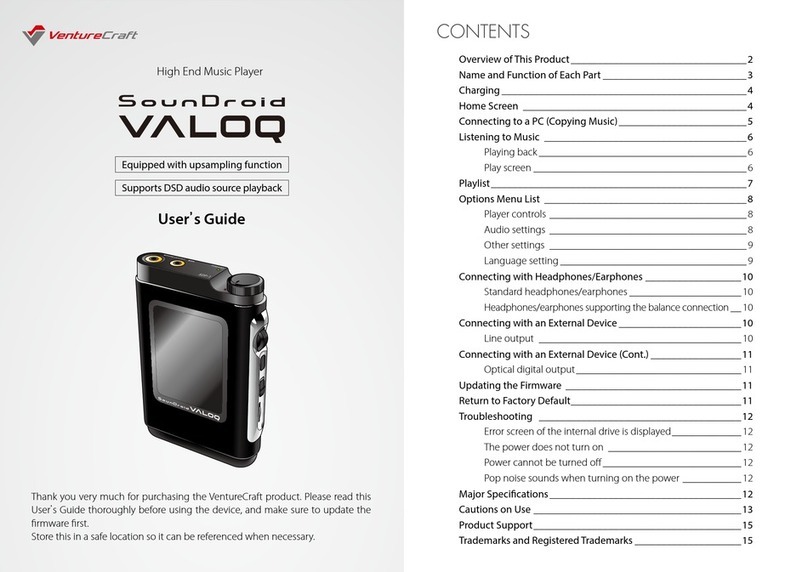 VentureCraft SounDroid VALOQ user guide