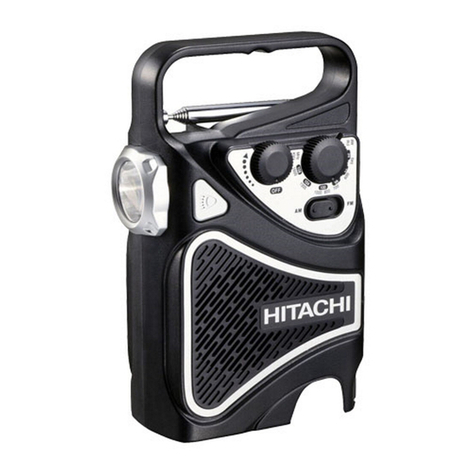 Hitachi UR 10DL User manual