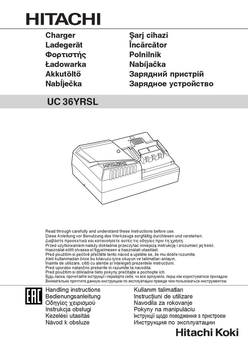 Hitachi UC 36YRSL User manual