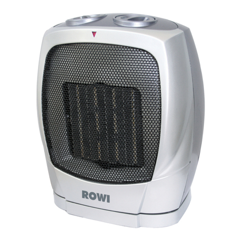 Rowi HKH 1500/3/3 O Original instructions for use
