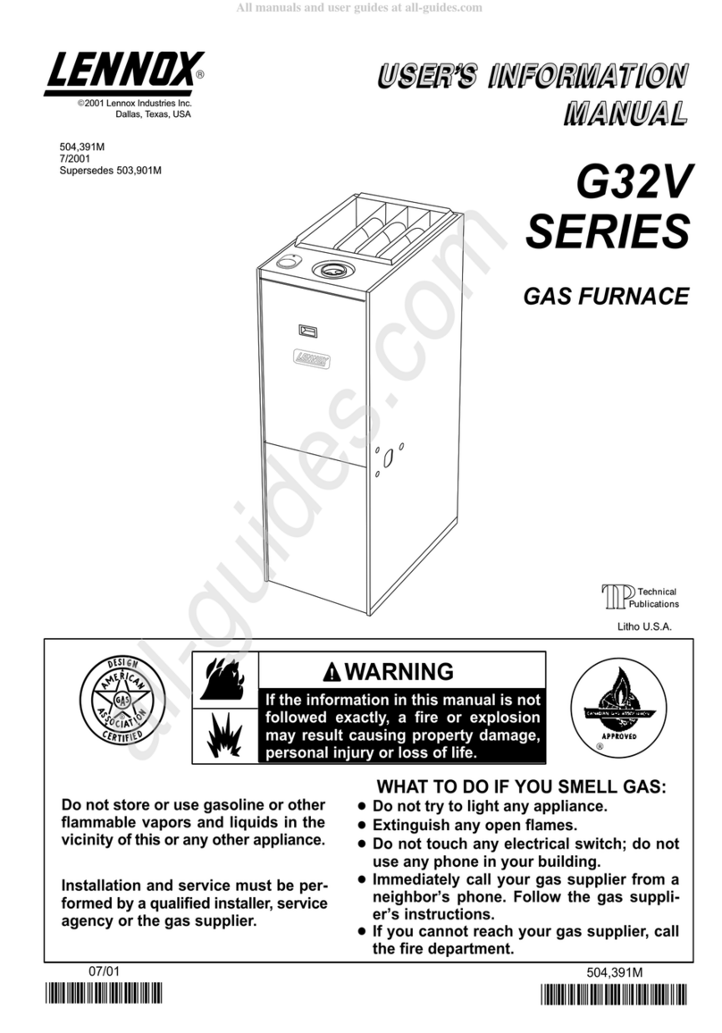 Lennox G32V SERIES Guide
