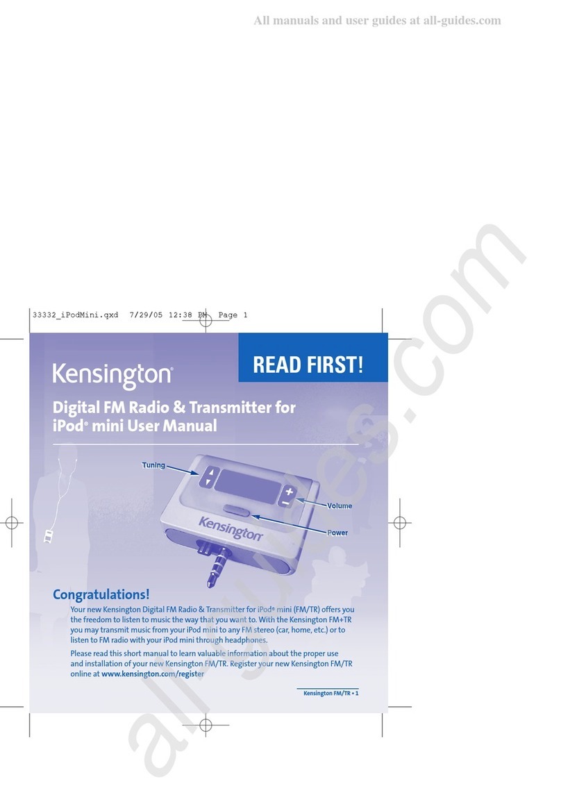 Kensington 33332 user manual