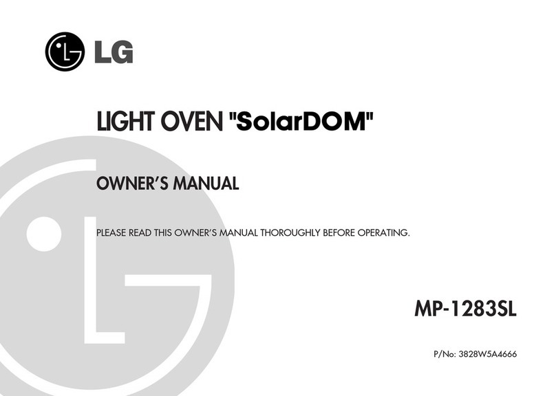 LG SolarDOM MP-1283SL User manual