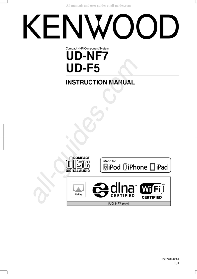 Kenwood UD-NF7 User manual