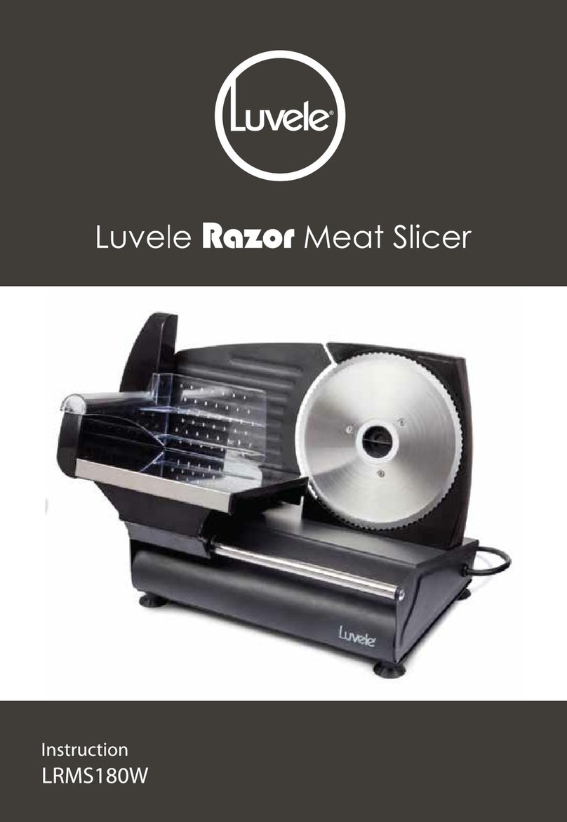 Luvele Razor LRMS180W manual