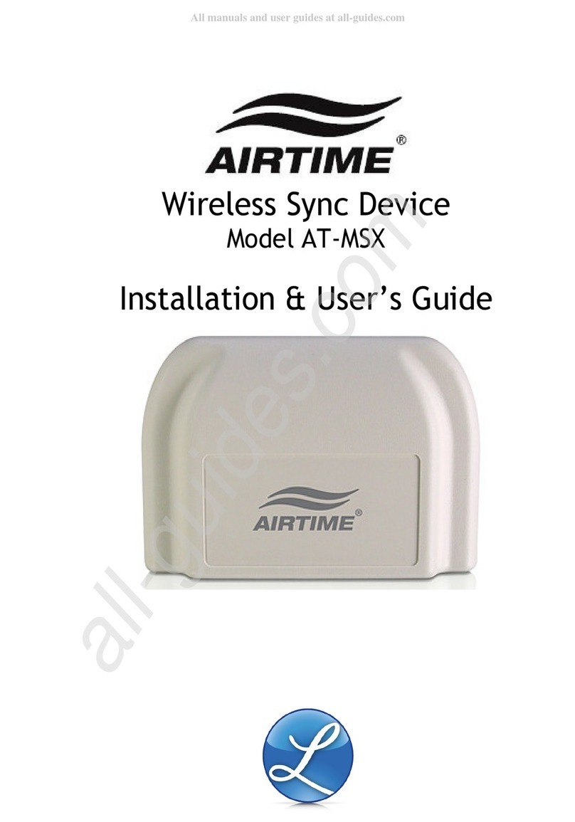 Lathem Airtime AT-MSX Installation & user guide