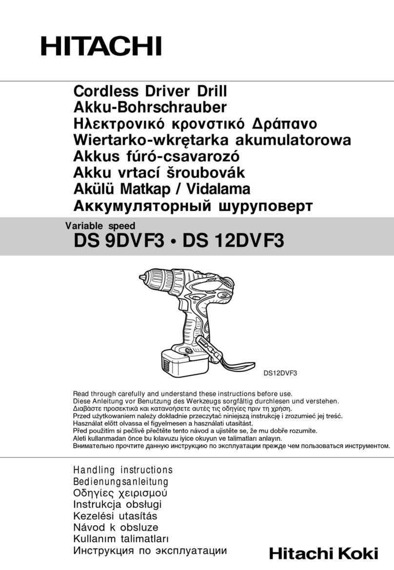 Hitachi DS 9DVF3 User manual