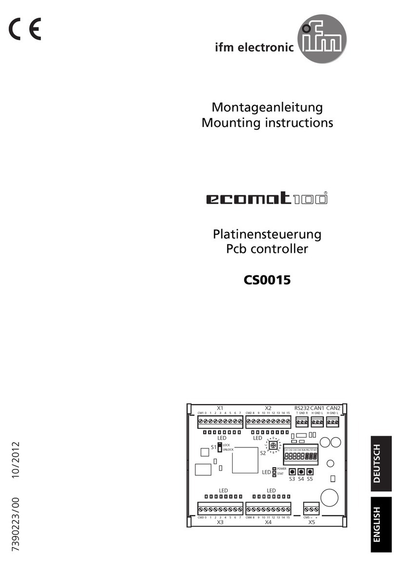 IFM ecomat100 CS0015 User manual