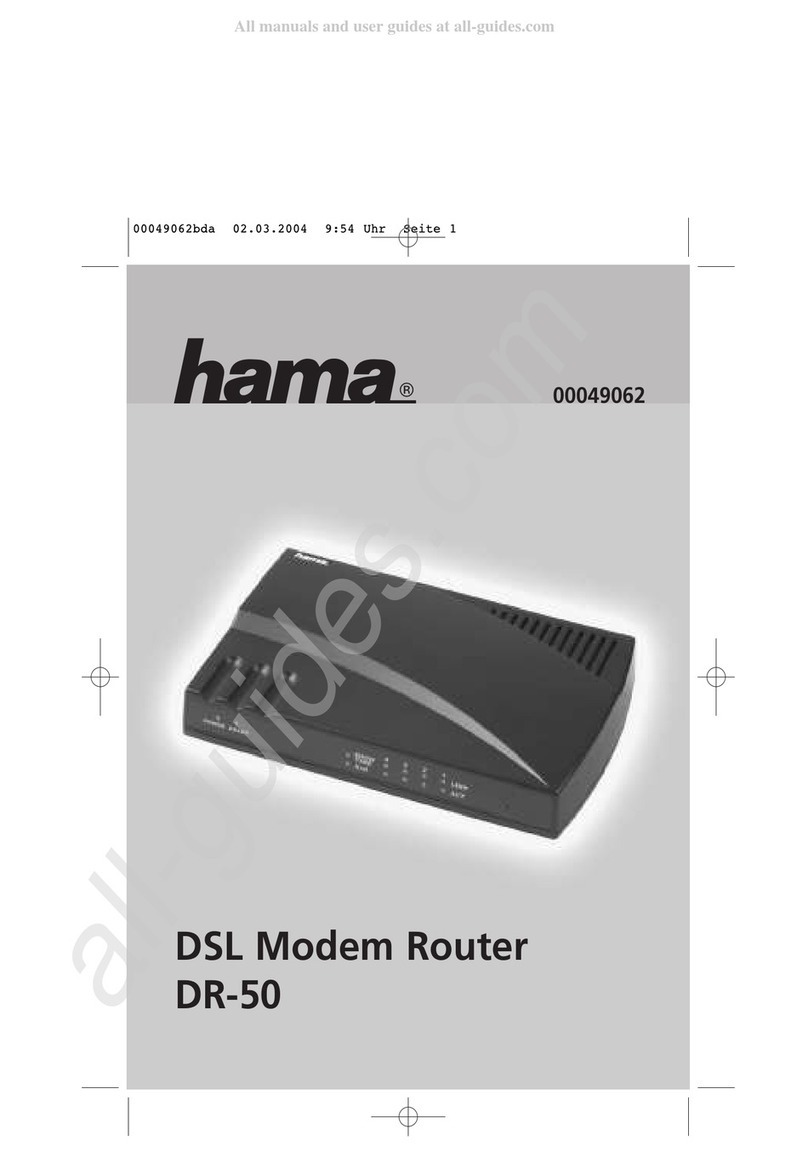 Hama DR-50 instruction manual