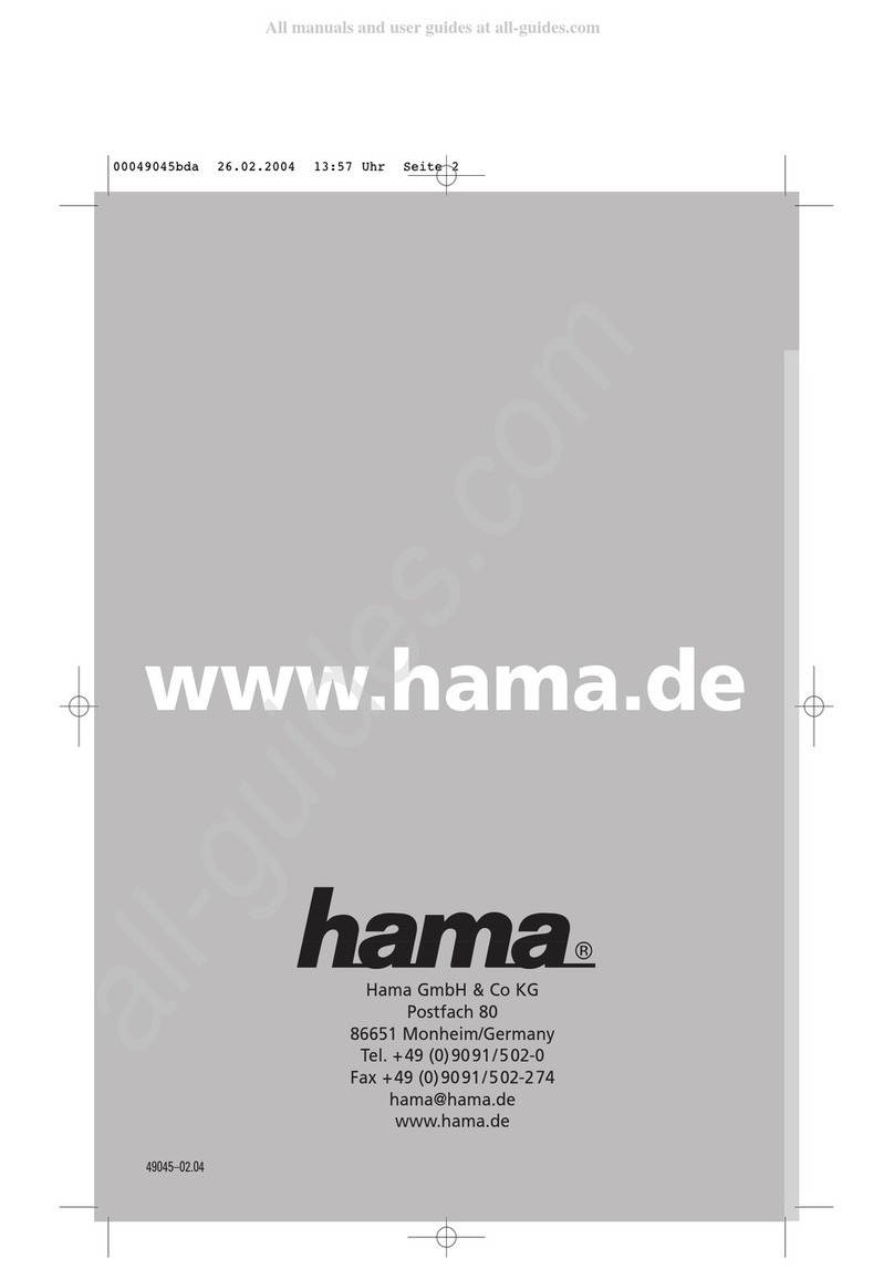 Hama 00049045 instruction manual