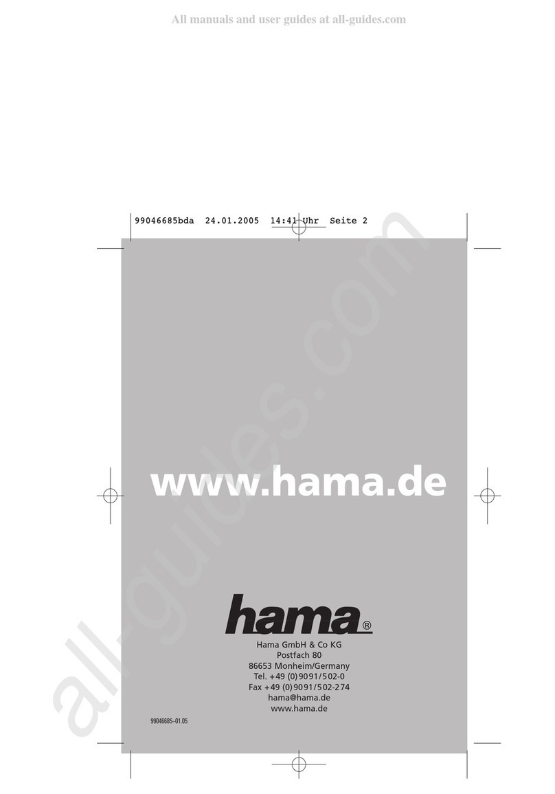 Hama Digi 2.5 User manual