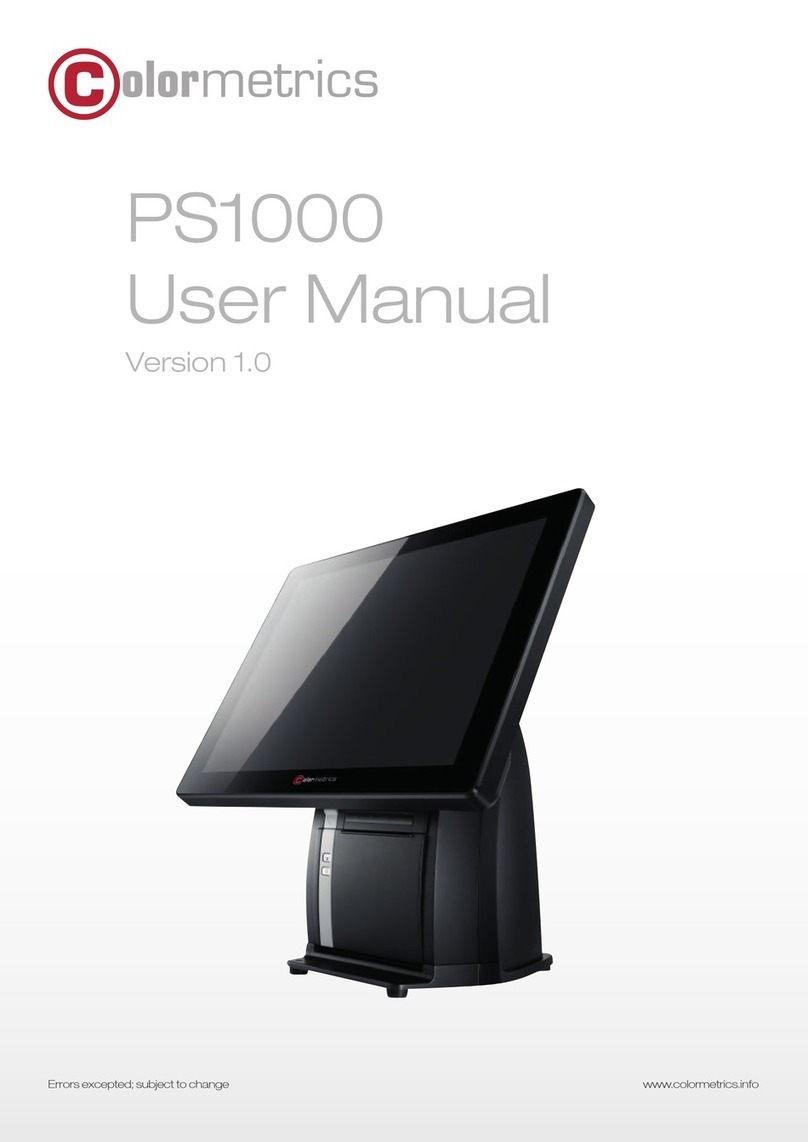Colormetrics PS1000 user manual