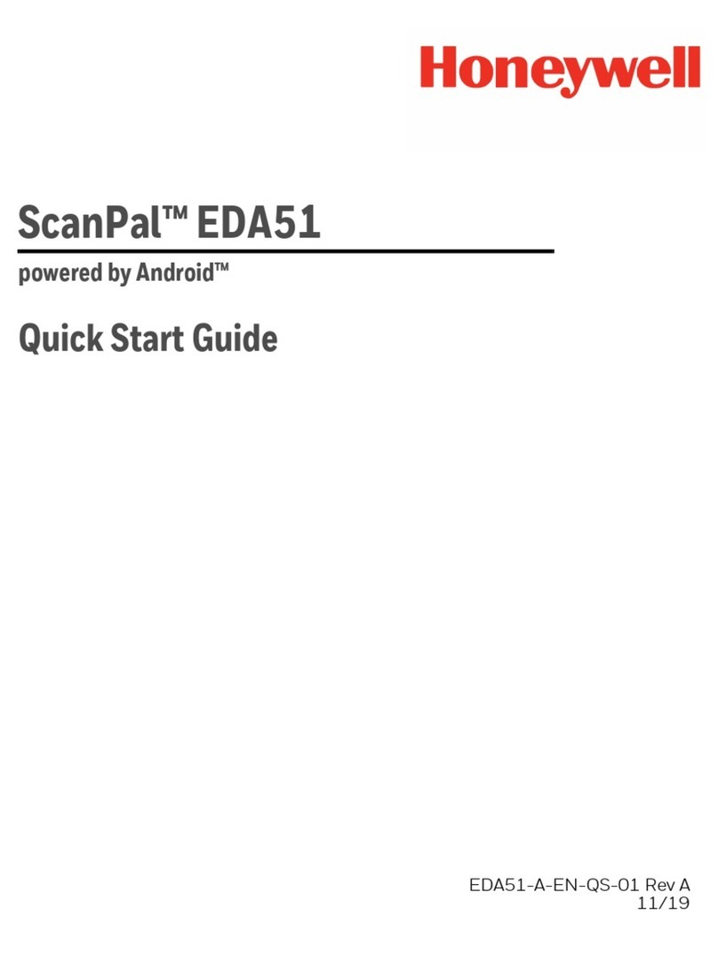 Honeywell ScanPal EDA51 quick start guide