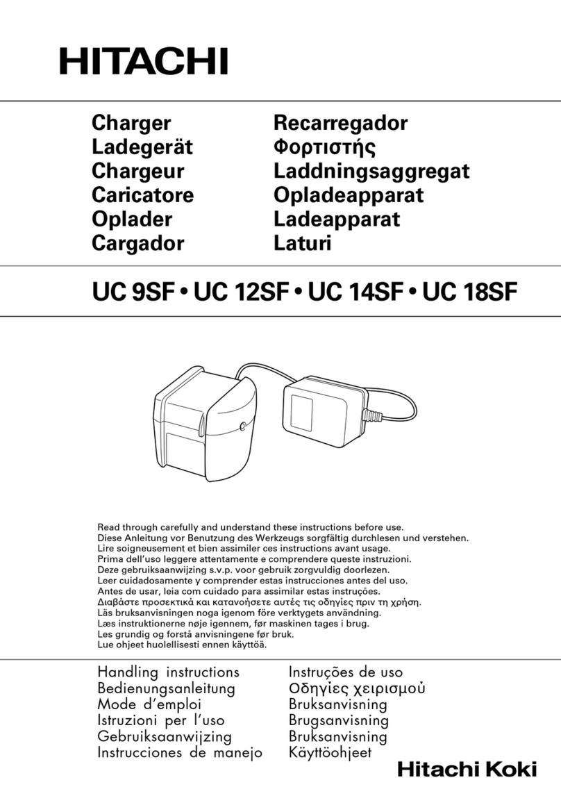 Hitachi UC 9SF User manual
