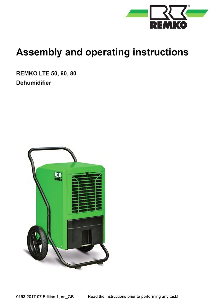REMKO LTE 50 Assembly and operating instructions