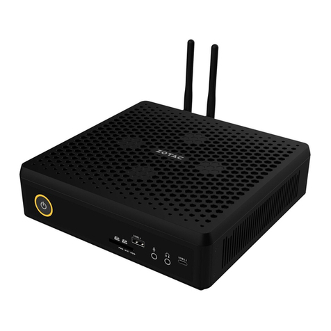 Zotac ZBOX E Series User manual