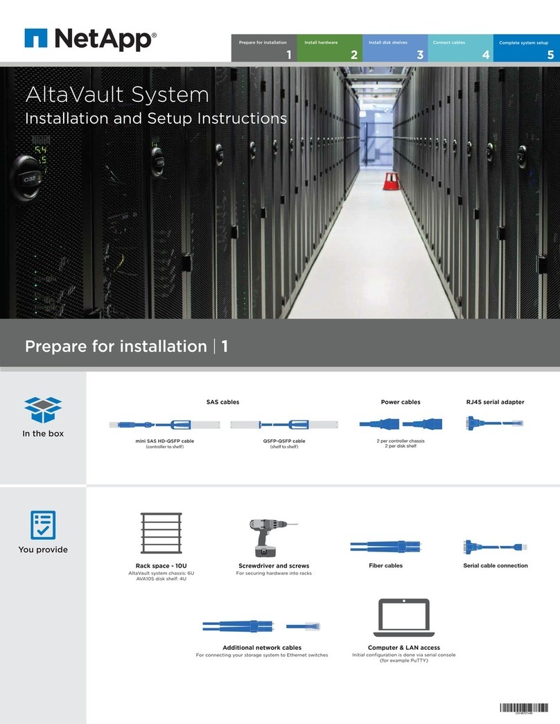 NetApp AltaVault Installation and setup instructions