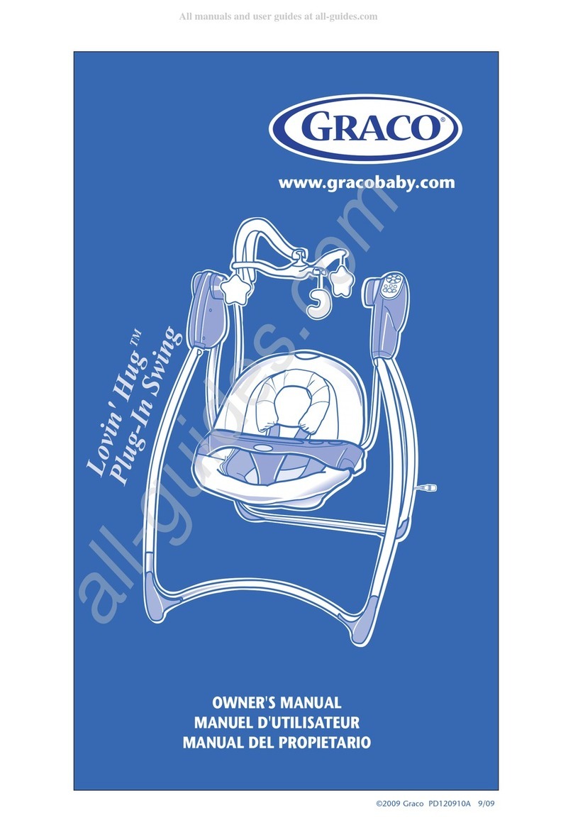 Graco Lovin' Hug Swing User manual
