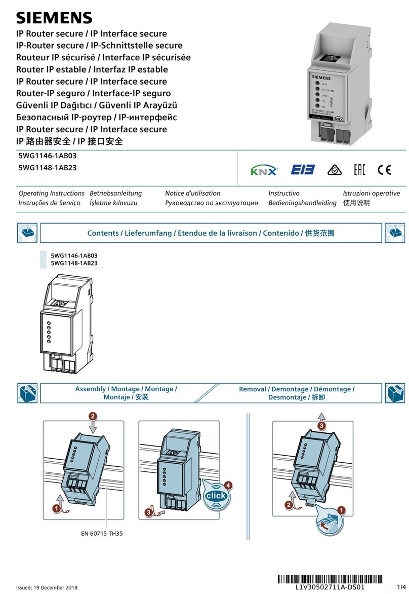 Siemens 5WG1146-1AB03 User manual